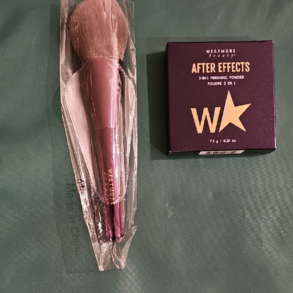 Westmore Beauty After Effects 3 In 1 Finishing Powder & Brush Brush - New In Box